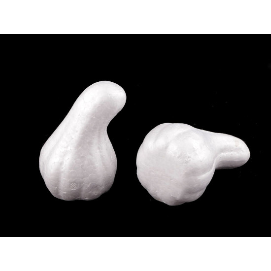 Dynia styropianowa 7x10,5 cm - White (10 Sztuki) Dynia styropianowa 7x10,5 cm - White (10 Sztuki)