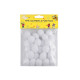 Zsenília golyó ø20 mm pompom - Piros (12 Tasakok)