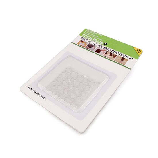 Buline autoadezive antiderapante 25 buc ø9 mm - Transparent (1 Card) Buline autoadezive antiderapante 25 buc ø9 mm - Transparent (1 Card)