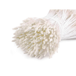 Flower pistils dull - Creamy light (1 Bunch)