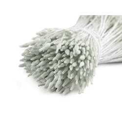 Flower pistils dull - Sage green, light (20 Bunches)