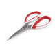 Scissors pin length 19.5 cm - Red (3 Pieces)