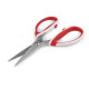Scissors pin length 19.5 cm - Red (3 Pieces)