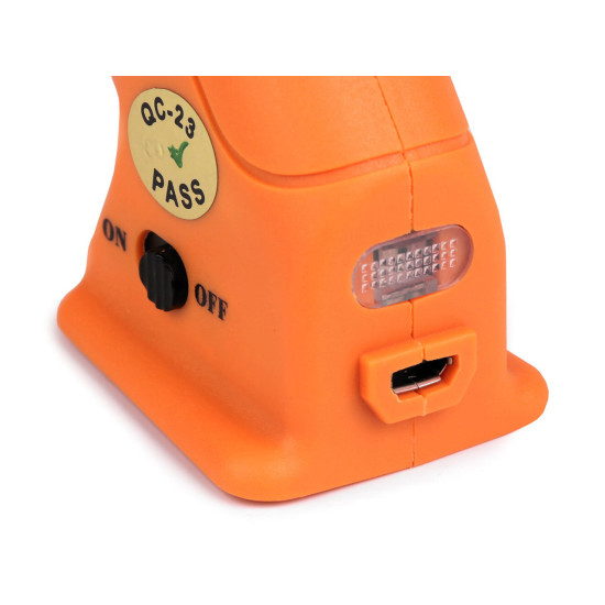 Cordless hot glue gun ø7 mm - Orange (1 Piece) Cordless hot glue gun ø7 mm - Orange (1 Piece)