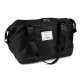 Large-capacity folding travel bag with wheels 55x30-50 cm - Black (1 Piece) Large-capacity folding travel bag with wheels 55x30-50 cm - Black (1 Piece)
