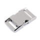 All-metal buckle 25 mm - Nickel (1 Pair)