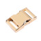 All-metal buckle 25 mm - Pink gold (1 Pair)