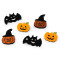Filcowy mix z brokatem, halloween - Mix (12 Sztuki)