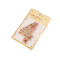 Birthday self-adhesive numbers with moving sequins - Lightbeige (1 Card)