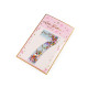 Birthday self-adhesive numbers with moving sequins - Lightbeige (1 Card) Birthday self-adhesive numbers with moving sequins - Lightbeige (1 Card)