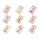 Birthday self-adhesive numbers with moving sequins - Lightbeige (1 Card) Birthday self-adhesive numbers with moving sequins - Lightbeige (1 Card)