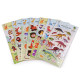 Autocolante din plastic - animale, pisici, cosmonauți, dinozauri - Conform imaginii (1 Card) Autocolante din plastic - animale, pisici, cosmonauți, dinozauri - Conform imaginii (1 Card)