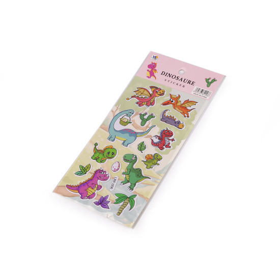 Autocolante din plastic - animale, pisici, cosmonauți, dinozauri - Conform imaginii (1 Card) Autocolante din plastic - animale, pisici, cosmonauți, dinozauri - Conform imaginii (1 Card)