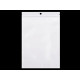 Grip seal bags with hang hole 16x24 cm - White (100 Pieces) Grip seal bags with hang hole 16x24 cm - White (100 Pieces)