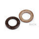 Coconut ring / circle ø30 mm macrame - Natural medium (100 Pieces) Coconut ring / circle ø30 mm macrame - Natural medium (100 Pieces)