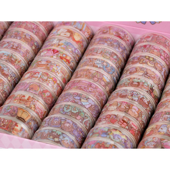 Dísz ragasztó sáv gyerek mintával szélessége 15 mm - Mix (10 Darabok) Dísz ragasztó sáv gyerek mintával szélessége 15 mm - Mix (10 Darabok)