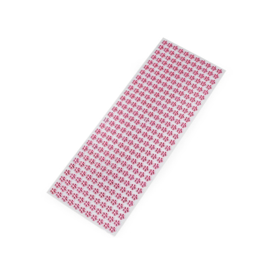Self-adhesive flower on an adhesive strip ø8 mm - Light pink (1 Card) Self-adhesive flower on an adhesive strip ø8 mm - Light pink (1 Card)