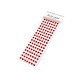Self-adhesive heart on adhesive strip, multicolor ø10 mm - Crystal ab (1 Card) Self-adhesive heart on adhesive strip, multicolor ø10 mm - Crystal ab (1 Card)