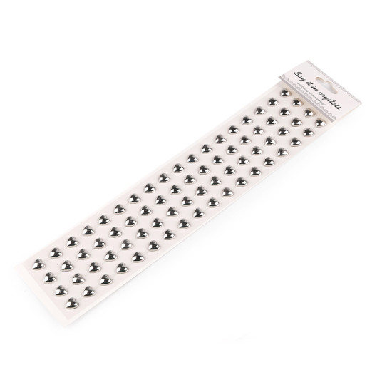 Self-adhesive heart on an adhesive strip ø10 mm - Red pink (1 Card) Self-adhesive heart on an adhesive strip ø10 mm - Red pink (1 Card)
