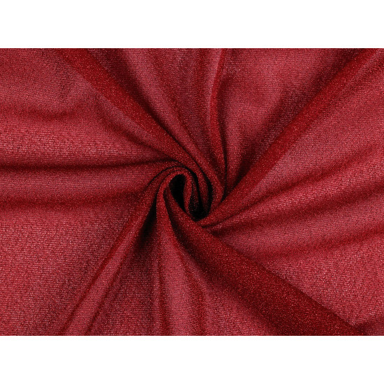 Tissu en maille avec lurex - Argent (1 Mètre) Tissu en maille avec lurex - Argent (1 Mètre)