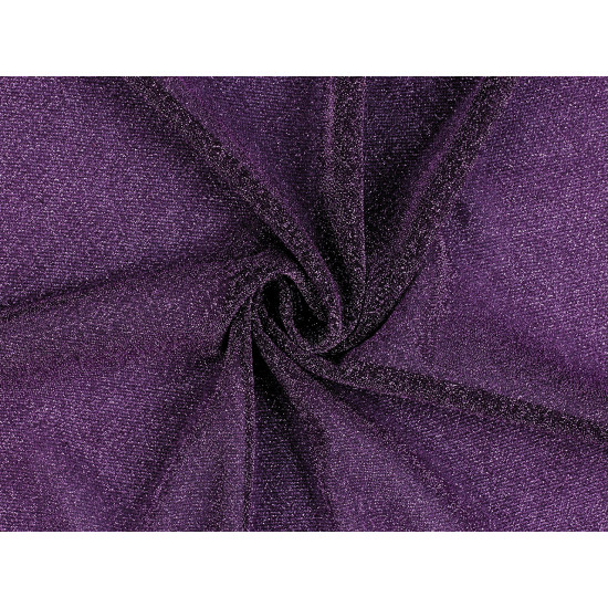 Tissu en maille avec lurex - Argent (1 Mètre) Tissu en maille avec lurex - Argent (1 Mètre)