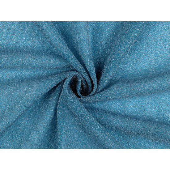 Tissu en maille avec lurex - Argent (1 Mètre) Tissu en maille avec lurex - Argent (1 Mètre)