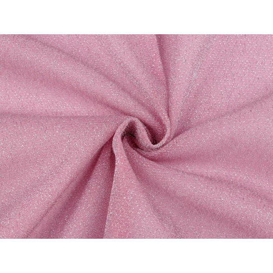 Tissu en maille avec lurex - Argent (1 Mètre) Tissu en maille avec lurex - Argent (1 Mètre)