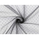 Patterned tulle, soft - Black (1 Meter)
