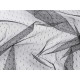 Patterned tulle, soft - Black (1 Meter)