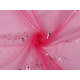 Tulle with sequins - Light pink (1 Meter)