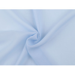 Chiffon glatt - Hellblau (1 Meter)