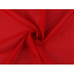 Chiffon glatt - Rot (1 Meter)