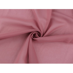 Chiffon glatt - Altrosa (1 Meter)