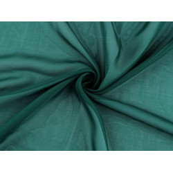 Chiffon glatt - Dunkelgrün (1 Meter)