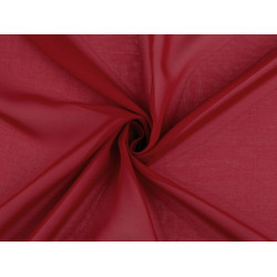 Chiffon glatt - Bordeaux (1 Meter)
