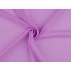 Chiffon glatt - Lila violett (1 Meter)