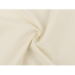 Dressmaking fabric with twill weave - Cream (1 Meter)