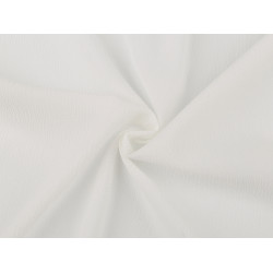 Tkanina sukienkowa kreszowana - White (1 Metr)