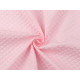 Polyester windbreaker fabric 3d cubes - Creamy light (1 Meter)