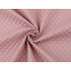 Polyester windbreaker fabric 3d cubes - Creamy light (1 Meter)