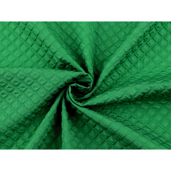 Polyester windbreaker fabric 3d cubes - Creamy light (1 Meter)
