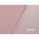 Polyester windbreaker fabric 3d cubes - Creamy light (1 Meter)
