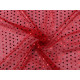 Decorative lurex tulle with sequins - Pink (1 Meter)