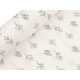 Muślin / podwójna gaza gałązki - Off white (1 Metr) Muślin / podwójna gaza gałązki - Off white (1 Metr)