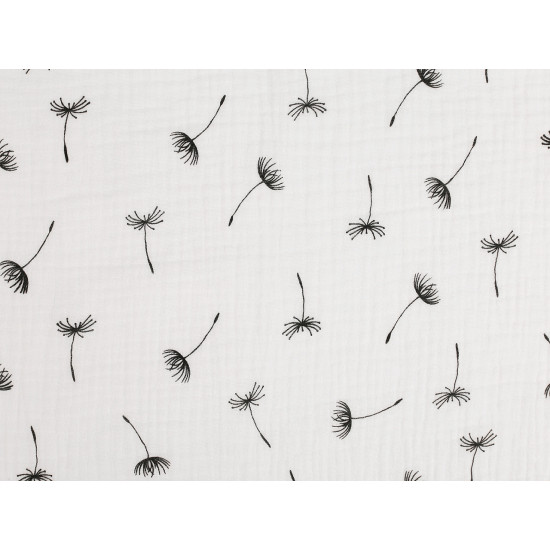 Mušelín / podwójna gaza dmuchawce - Off white (1 Metr) Mušelín / podwójna gaza dmuchawce - Off white (1 Metr)