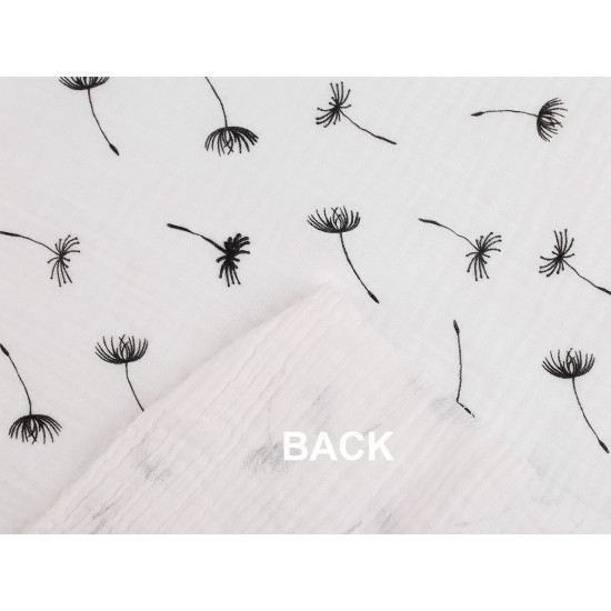Mušelín / podwójna gaza dmuchawce - Off white (1 Metr) Mušelín / podwójna gaza dmuchawce - Off white (1 Metr)