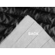 Quilted / padded polyester fabric with stripes 4.5 cm - Dark green (1 Meter) Quilted / padded polyester fabric with stripes 4.5 cm - Dark green (1 Meter)