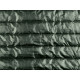Quilted / padded polyester fabric with stripes 4.5 cm - Dark green (1 Meter) Quilted / padded polyester fabric with stripes 4.5 cm - Dark green (1 Meter)