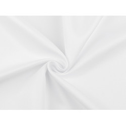 Water resistant tablecloth fabric - White (1 Meter)