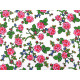 Baumwollstoff/leinen folklore, rosen - Weiß (10 Meter) Baumwollstoff/leinen folklore, rosen - Weiß (10 Meter)